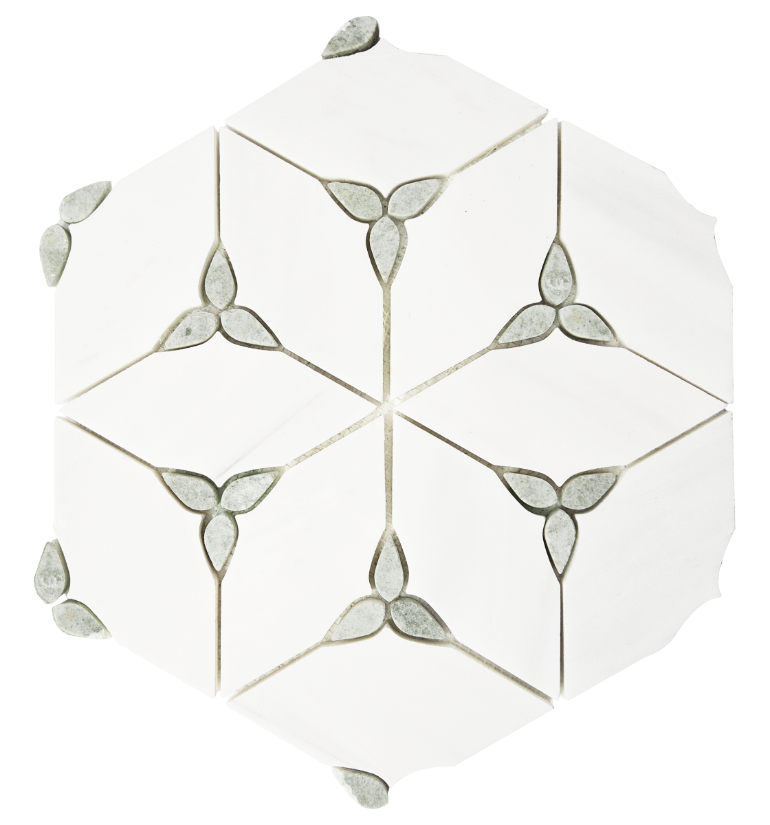 NOBU Dolomite Marble W/ Agatha Green - Honed  - DW TILE & STONE - Atlanta Marble Natural Stone Wholesale Stone Supplier