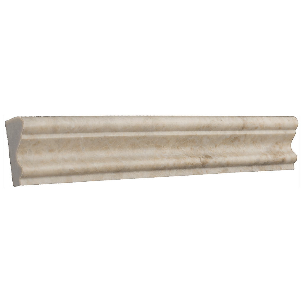Cappuccino Marble Crown - Polished (2" x 12" x 1") Polished / 2" x 12" x 1" - DW TILE & STONE - Atlanta Marble Natural Stone Wholesale Stone Supplier