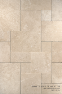 Ivory Travertine Floor and Wall Tiles  - DW TILE & STONE - Atlanta Marble Natural Stone Wholesale Stone Supplier