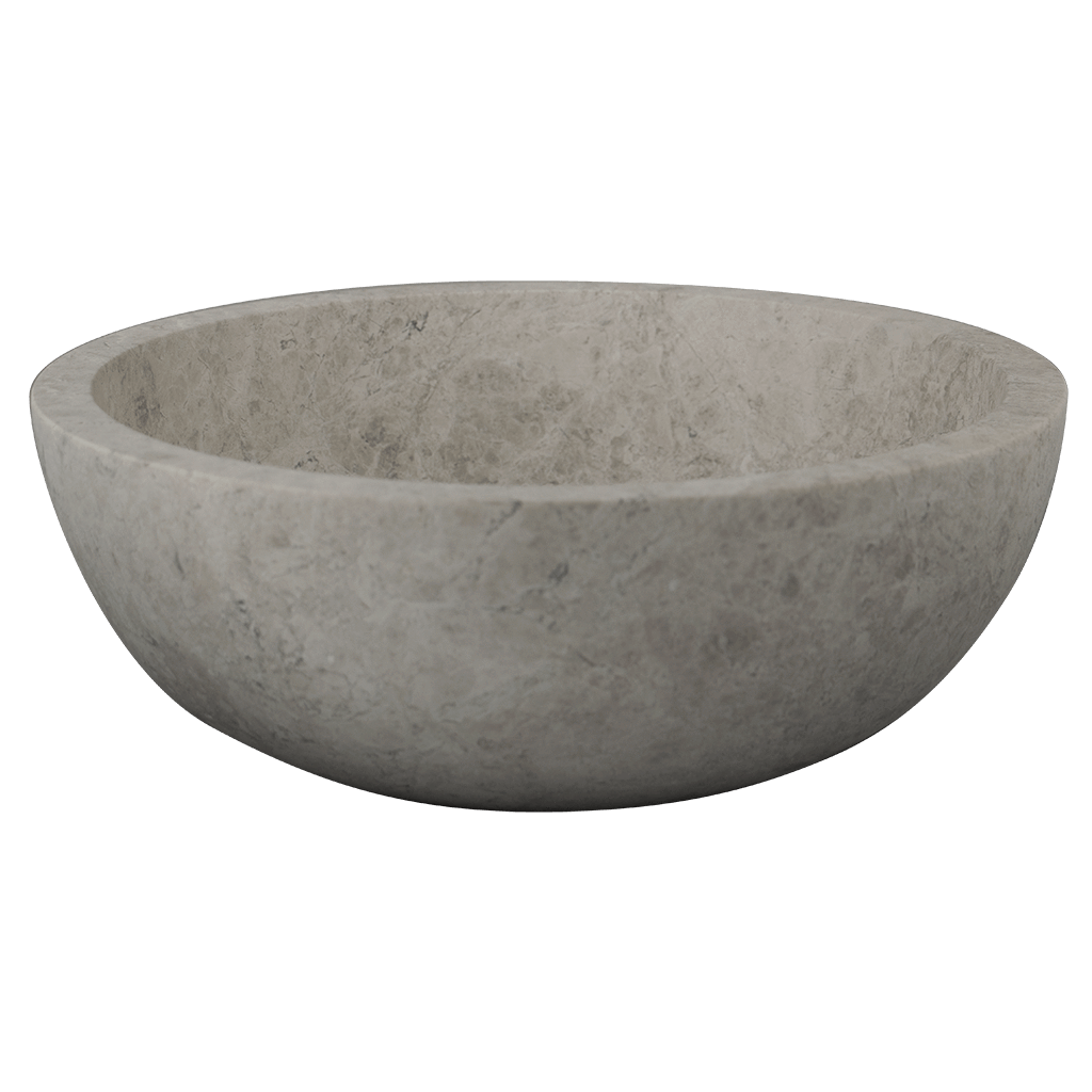 Silver Shadow Marble Sink Vessel 16" Honed / 16" - DW TILE & STONE - Atlanta Marble Natural Stone Wholesale Stone Supplier
