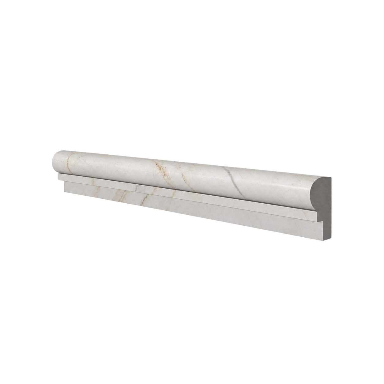 Calacatta Velato Marble 2"x12"x1" Cornice - Honed - DW TILE & STONE - Atlanta Marble Natural Stone Wholesale Stone Supplier