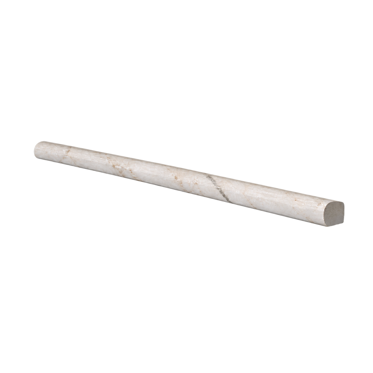 Calacatta Velato Marble 9/16"x12"x3/4" Pencil Liner - Honed - DW TILE & STONE - Atlanta Marble Natural Stone Wholesale Stone Supplier