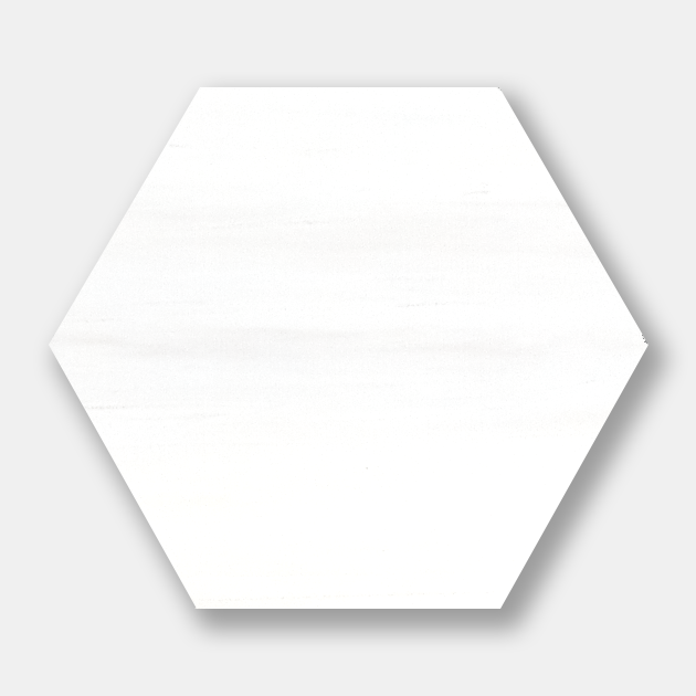 10.5" Hexagon Dolomite Marble Honed or Polished  - DW TILE & STONE - Atlanta Marble Natural Stone Wholesale Stone Supplier