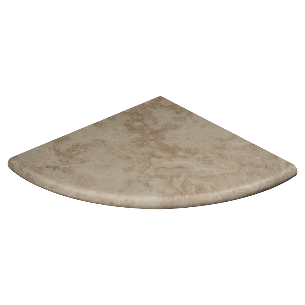 18" Cappuccino Marble Shower Seat Honed / 18" - DW TILE & STONE - Atlanta Marble Natural Stone Wholesale Stone Supplier
