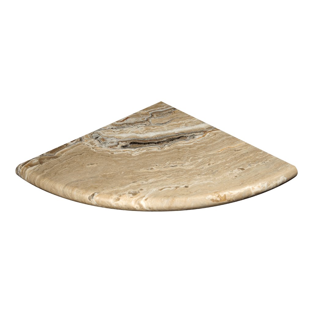 18" Leonardo Travertine Shower Seat Honed / 18" - DW TILE & STONE - Atlanta Marble Natural Stone Wholesale Stone Supplier