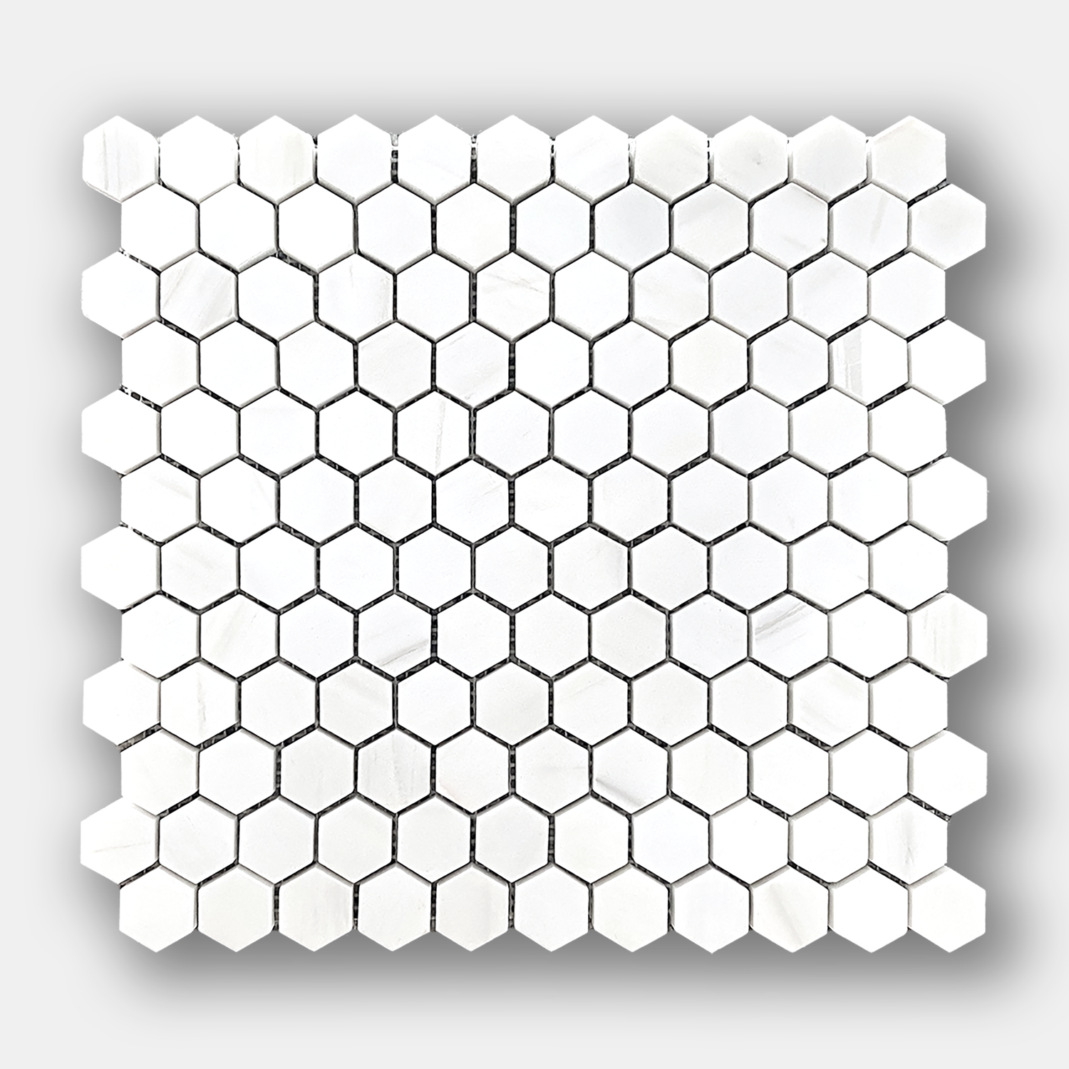 1" HEXAGON Dolomite Marble Mosaic Tile - Polished  - DW TILE & STONE - Atlanta Marble Natural Stone Wholesale Stone Supplier