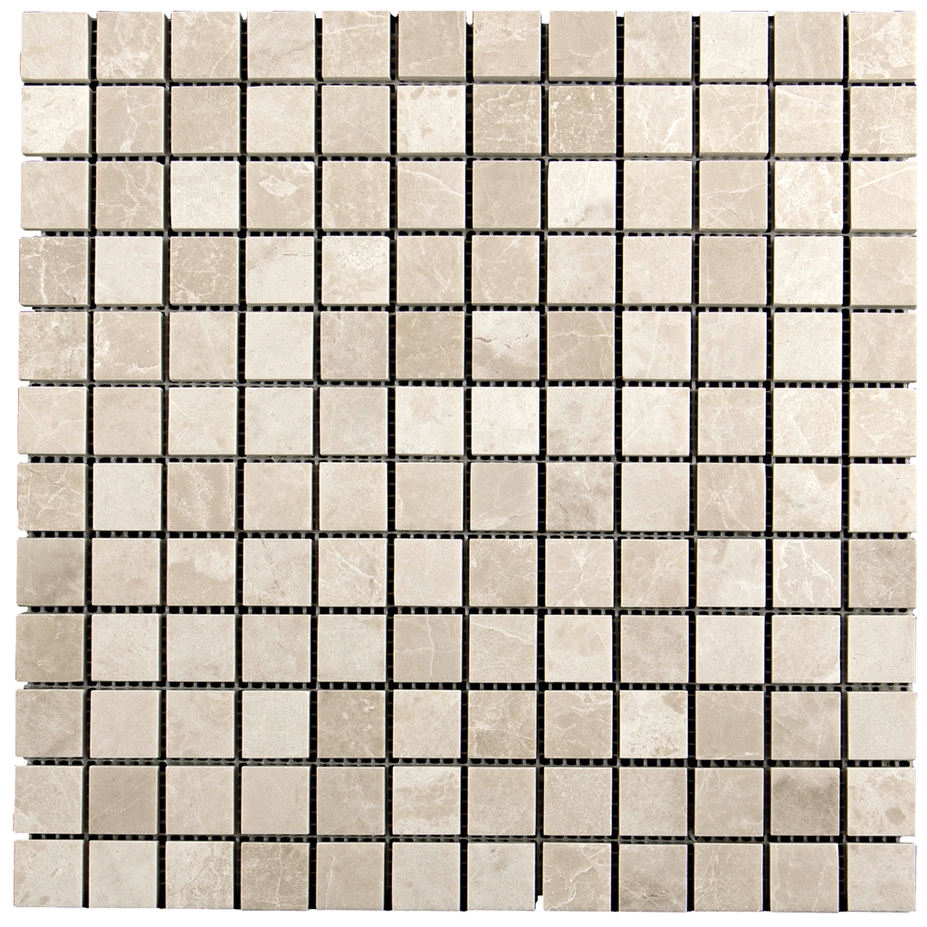 1x1 Crema Nova Marble Mosaic Tile - Polished  - DW TILE & STONE - Atlanta Marble Natural Stone Wholesale Stone Supplier