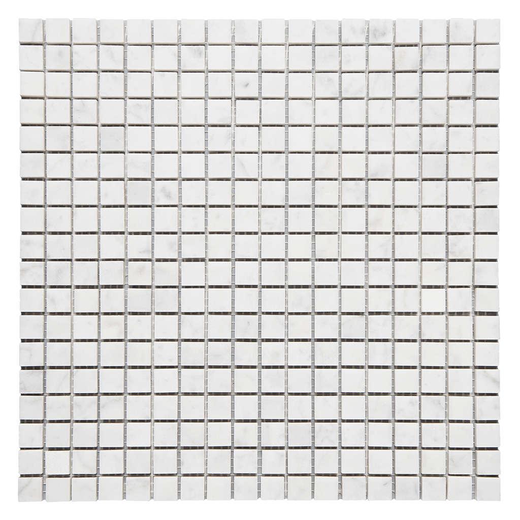 5/8 x 5/8 Bianco Gioia Marble Mosaic Tile - Polished Polished / 5/8" x 5/8" - DW TILE & STONE - Atlanta Marble Natural Stone Wholesale Stone Supplier