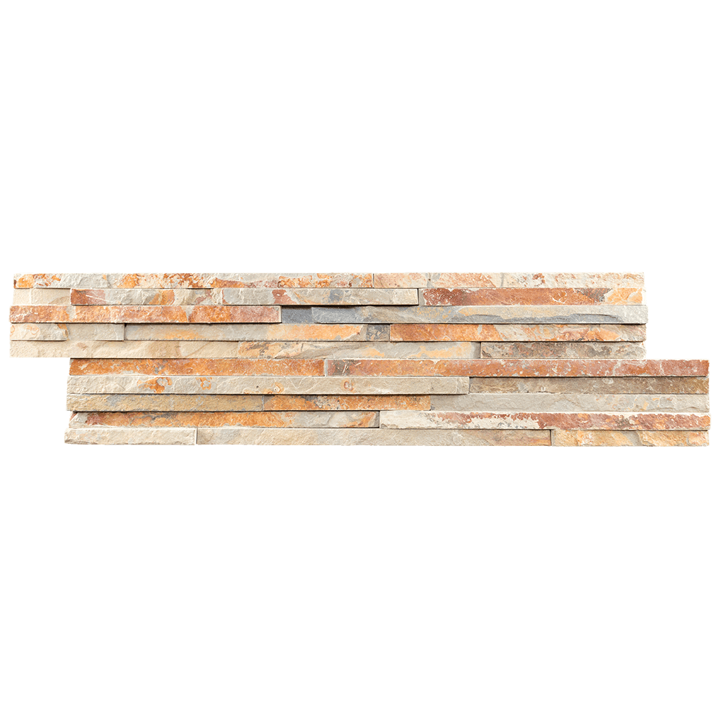 Mini Utah Slate Ledger Stone Split Face / 6" x 22" - DW TILE & STONE - Atlanta Marble Natural Stone Wholesale Stone Supplier