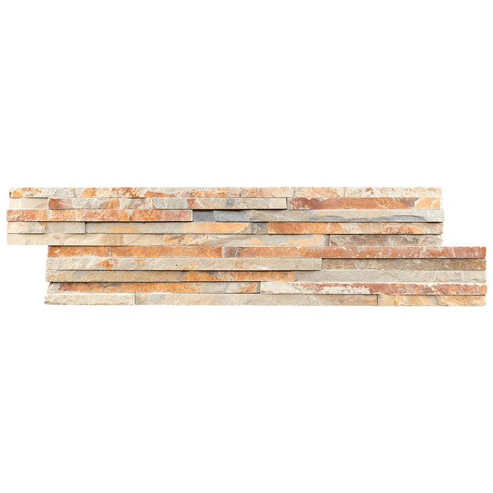 Mini Utah Slate Ledger Stone Split Face / 6" x 22" - DW TILE & STONE - Atlanta Marble Natural Stone Wholesale Stone Supplier