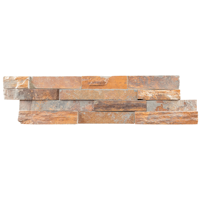Rough Edge Utah Slate Ledger Stone Split Face / 6" x 22" - DW TILE & STONE - Atlanta Marble Natural Stone Wholesale Stone Supplier