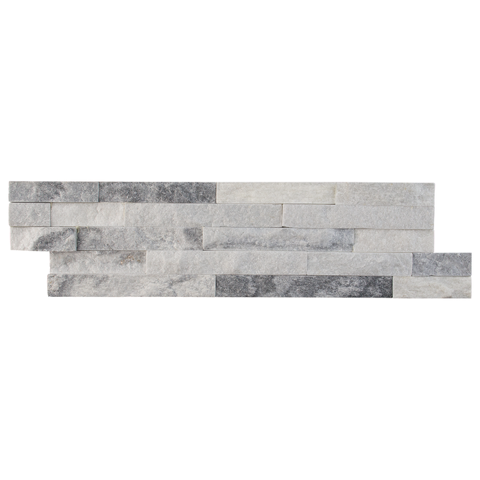 Cloudy Grey Quartzite SplitFace Ledger Stone  - DW TILE & STONE - Atlanta Marble Natural Stone Wholesale Stone Supplier