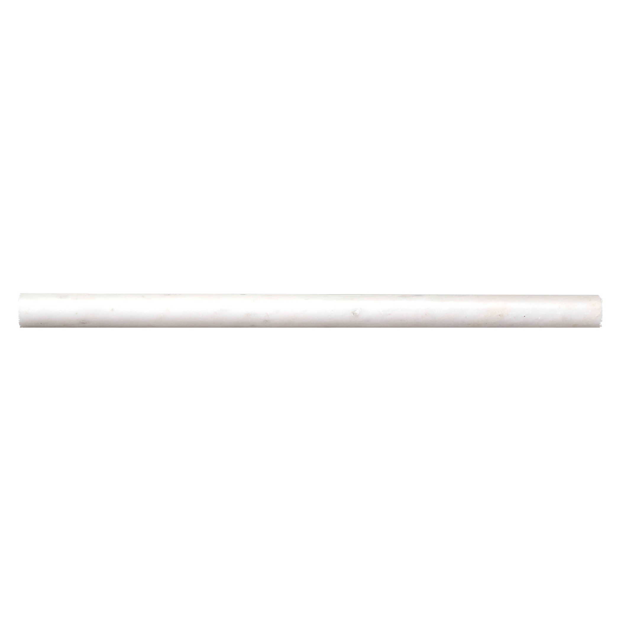 Bianco Bello Marble Premium 3/4" x 12" x 3/4" Bullnose - Polished or Honed  - DW TILE & STONE - Atlanta Marble Natural Stone Wholesale Stone Supplier