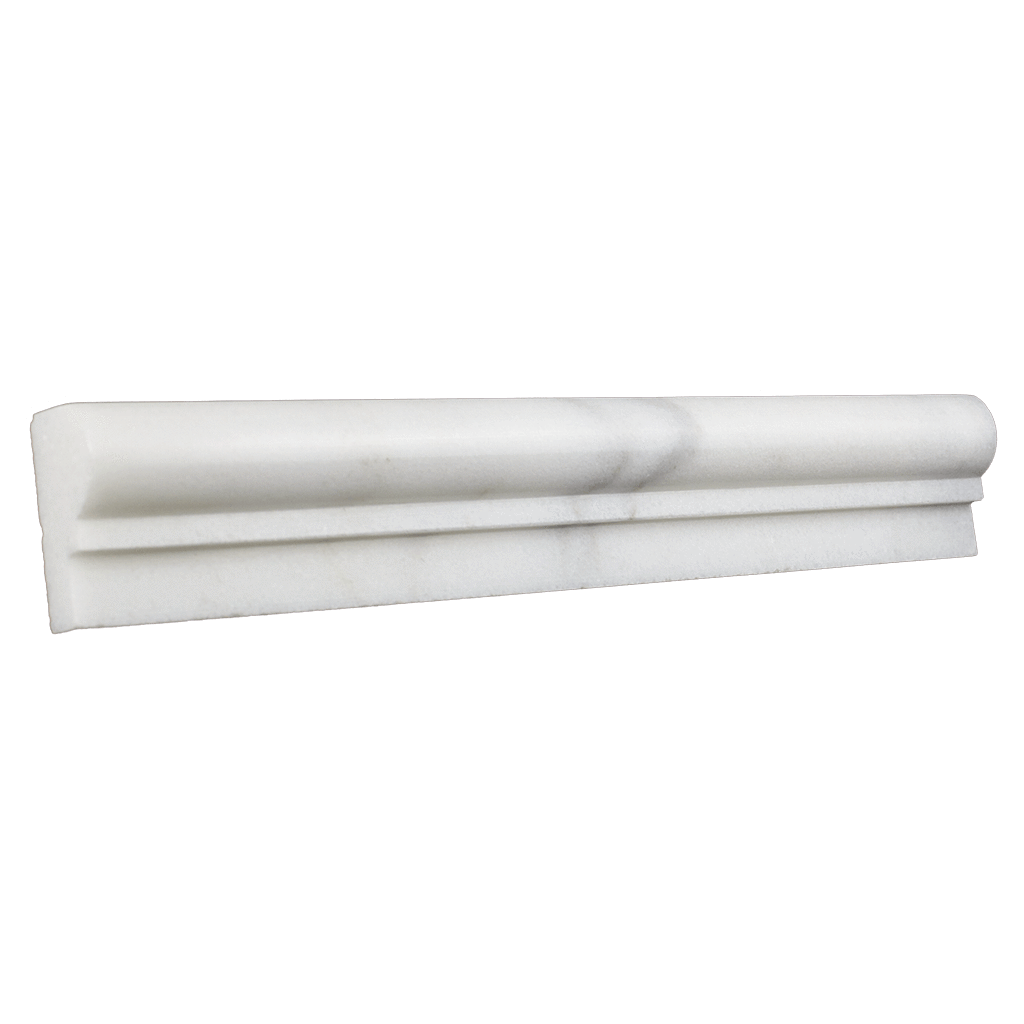 CORNICE (1-7/8" x 12" x 1") Bianco Perla Marble - Honed Or Polished Honed / 1 7/8" x 12" x 1" - DW TILE & STONE - Atlanta Marble Natural Stone Wholesale Stone Supplier
