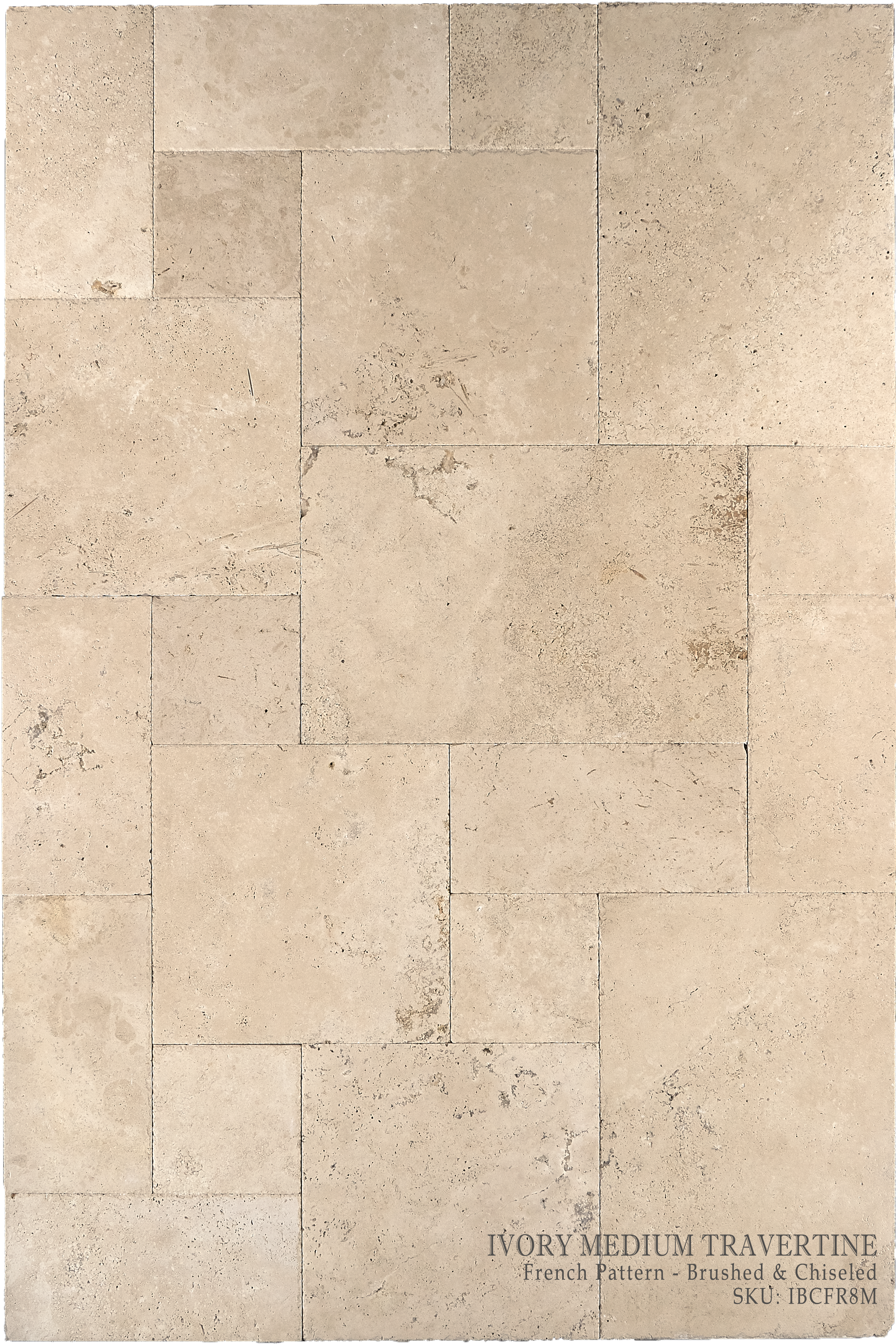 Ivory Travertine Floor and Wall Tiles  - DW TILE & STONE - Atlanta Marble Natural Stone Wholesale Stone Supplier