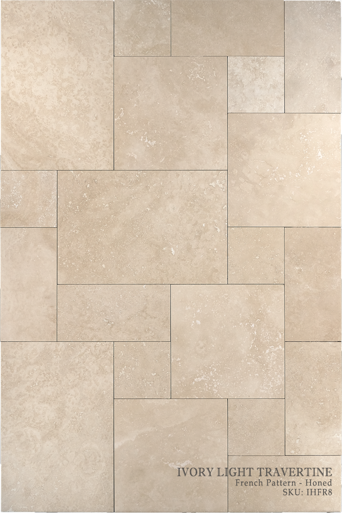 Ivory Travertine Floor and Wall Tiles  - DW TILE & STONE - Atlanta Marble Natural Stone Wholesale Stone Supplier