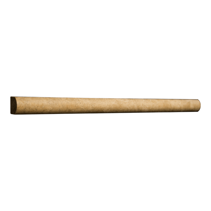 Noche Travertine Bullnose (3/4'' x 12'' x 7/8'') Honed / 3/4" x 12" x 7/8" - DW TILE & STONE - Atlanta Marble Natural Stone Wholesale Stone Supplier