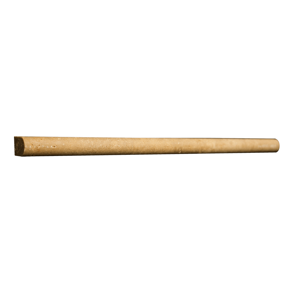 Noche Travertine Pencil Liner (9/16" x 12" x 3/4") Honed / 9/16" x 12" x 3/4" - DW TILE & STONE - Atlanta Marble Natural Stone Wholesale Stone Supplier