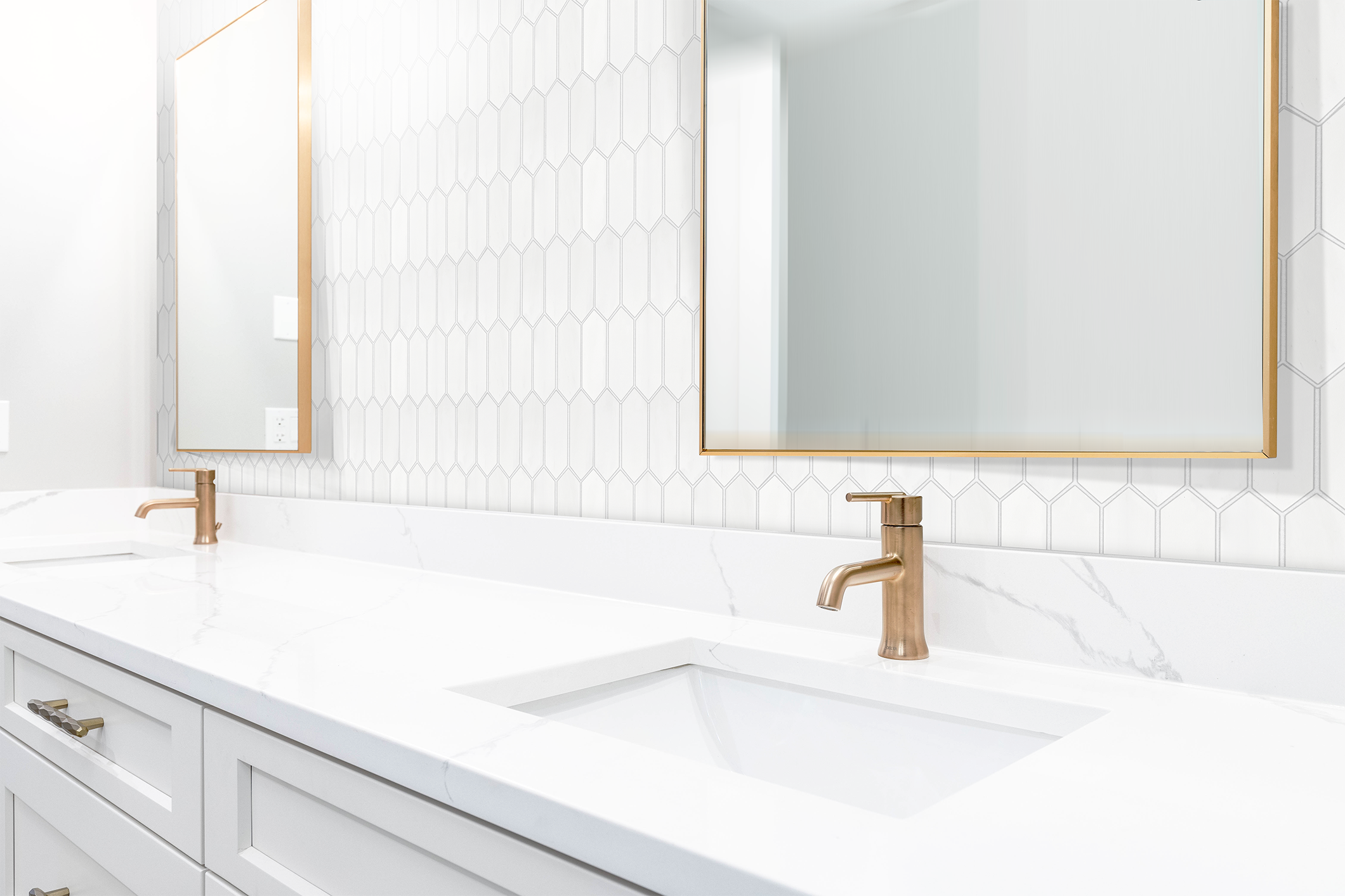 2" x 6" PICKET Dolomite Mosaic - Honed  - DW TILE & STONE - Atlanta Marble Natural Stone Wholesale Stone Supplier