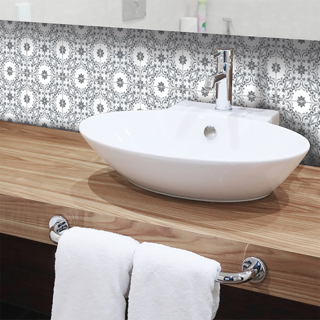 PM02 6" x 6" Painted White Marble - Honed  - DW TILE & STONE - Atlanta Marble Natural Stone Wholesale Stone Supplier