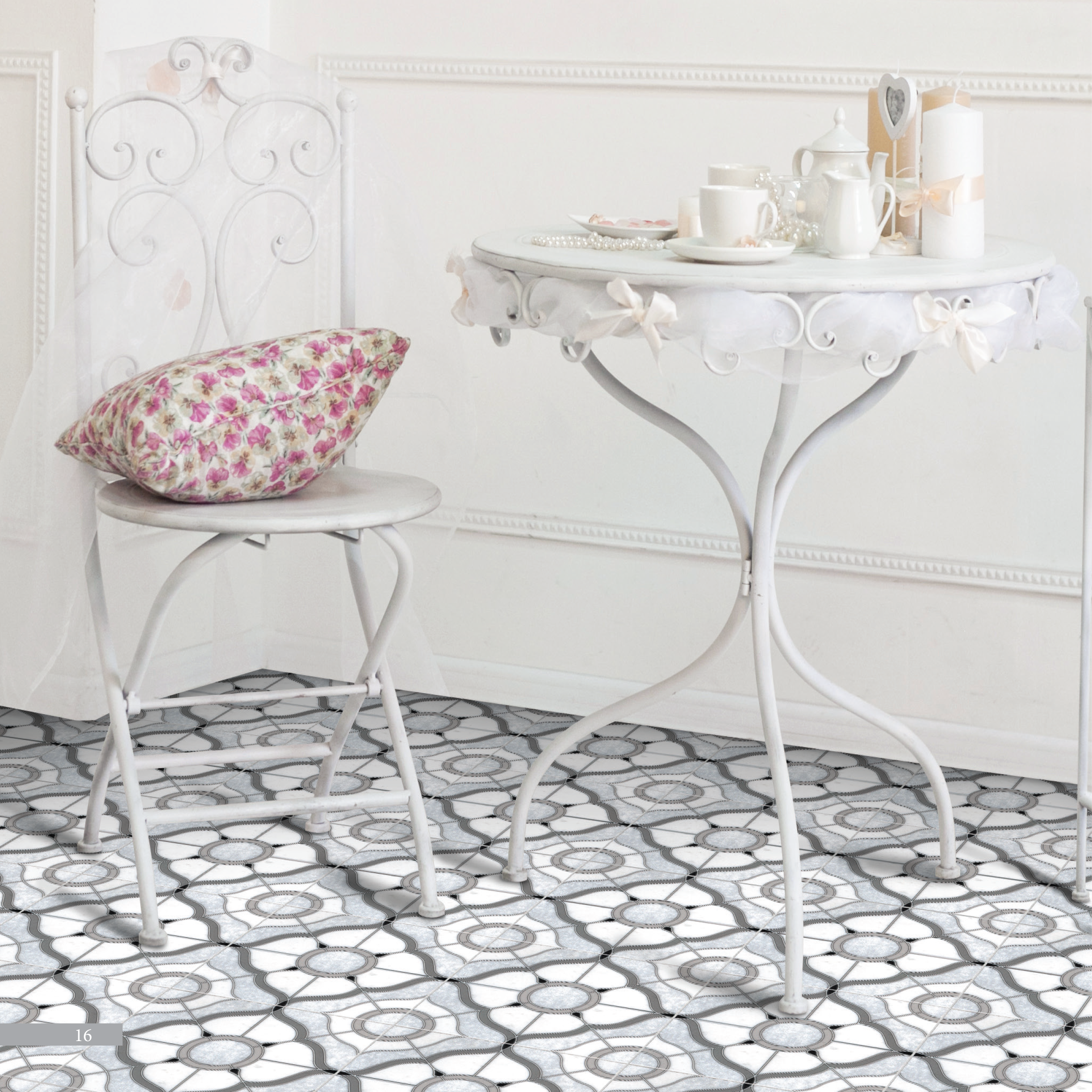 PM07 6" x 6" Painted White Marble - Honed  - DW TILE & STONE - Atlanta Marble Natural Stone Wholesale Stone Supplier