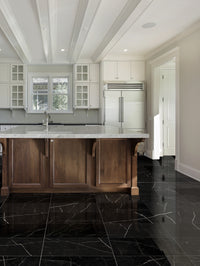 Nero Marquina Marble Floor and Wall Tile  - DW TILE & STONE - Atlanta Marble Natural Stone Wholesale Stone Supplier