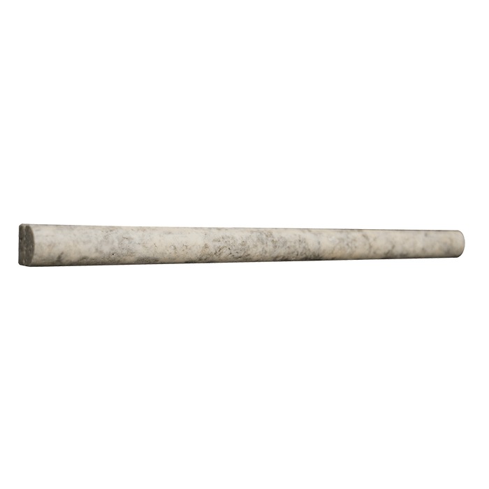 Silver Travertine Bullnose (3/4'' x 12'' x 7/8'') Honed / 3/4" x 12" x 7/8" - DW TILE & STONE - Atlanta Marble Natural Stone Wholesale Stone Supplier