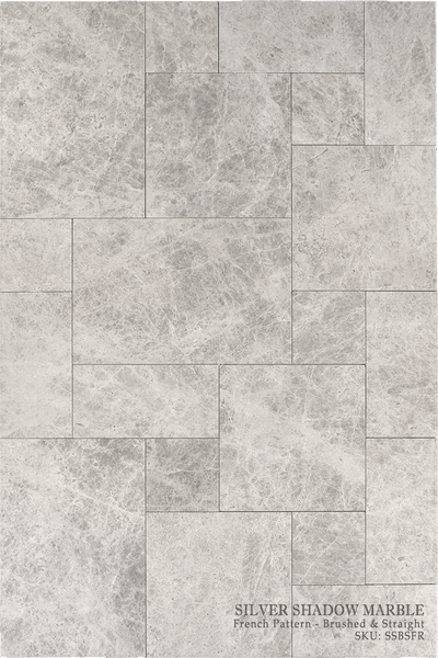 Silver Shadow Marble Floor and Wall Tile – DW TILE & STONE
