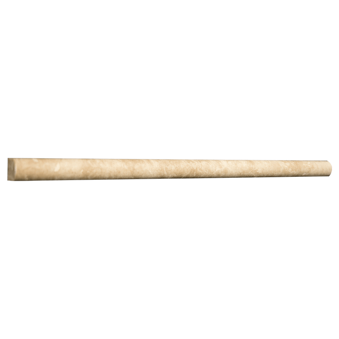 Walnut Travertine Pencil Liner (9/16" x 12" x 3/4") Honed / 9/16" x 12" x 3/4" - DW TILE & STONE - Atlanta Marble Natural Stone Wholesale Stone Supplier