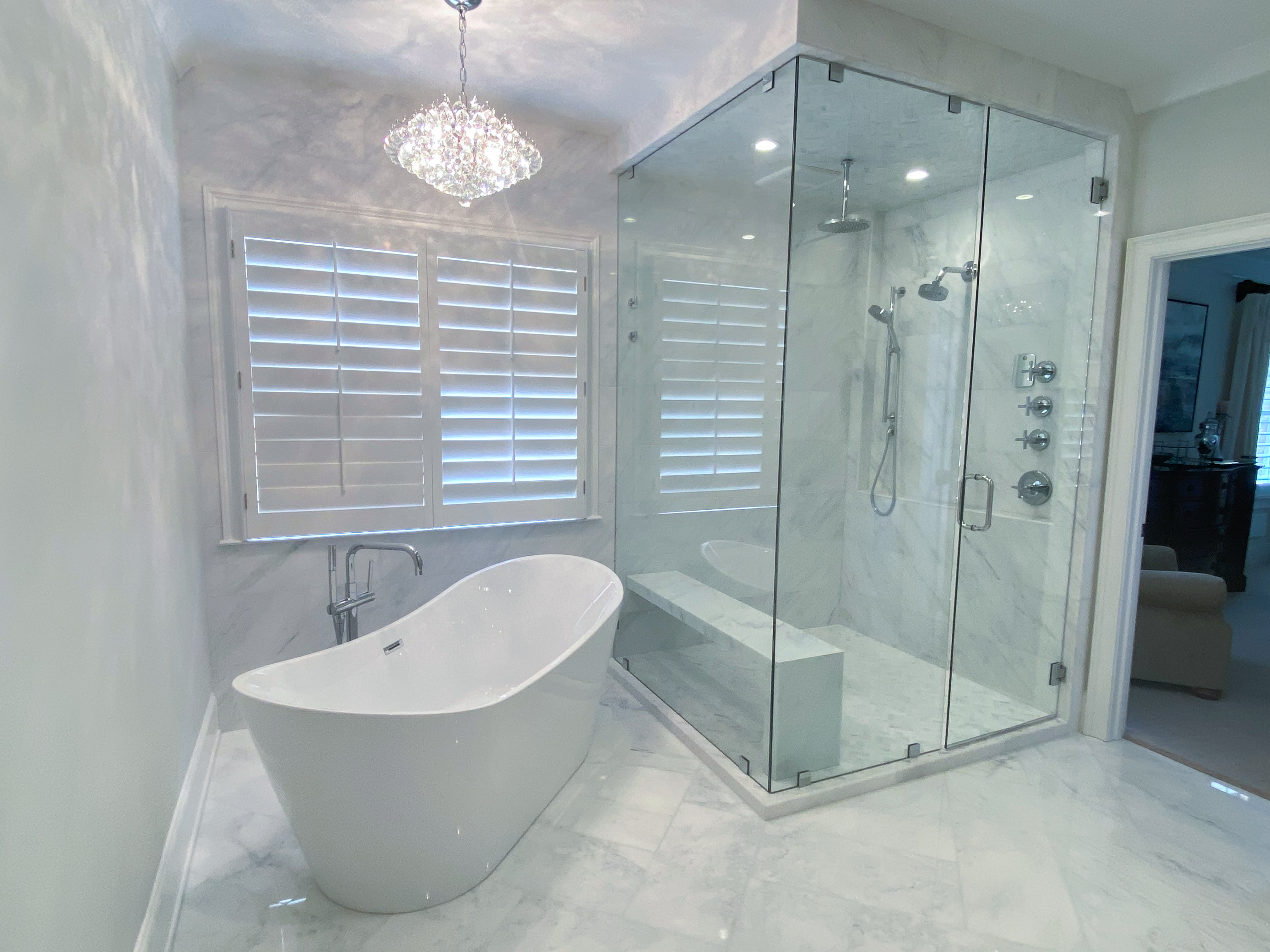 Bianco Bello Marble Premium Floor and Wall Tile  - DW TILE & STONE - Atlanta Marble Natural Stone Wholesale Stone Supplier