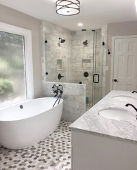 Bianco Perla Marble Floor and Wall Tile  - DW TILE & STONE - Atlanta Marble Natural Stone Wholesale Stone Supplier